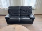 JORI 2,5 zit. Leder, Nubuck, volle nerf, puur aniline, Huis en Inrichting, Ophalen, Zo goed als nieuw, Leer