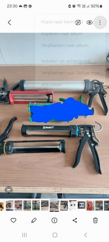 Lot kitpispuiten   beschikbaar voor biedingen