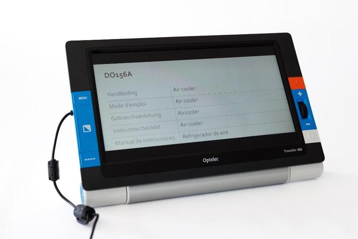 Optelec Traveller HD, Hobby en Vrije tijd, Vergrootglazen, Loepen en Loeplampen, Zo goed als nieuw, Vergrootglas of Loep, Ophalen of Verzenden