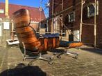 Vintage 1960s Lounge Chair & Ottoman Giroflex, Huis en Inrichting, Ophalen of Verzenden, Gebruikt