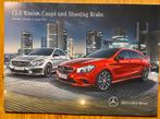 Mercedes CLA-Klasse Coupé 2015 Autofolder, Mercedes CLA - Klasse, Zo goed als nieuw, Mercedes, Verzenden