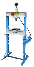 HYDRAULISCHE PERS MET MANOMETER 20 T VERSTERKT KADER, Ophalen
