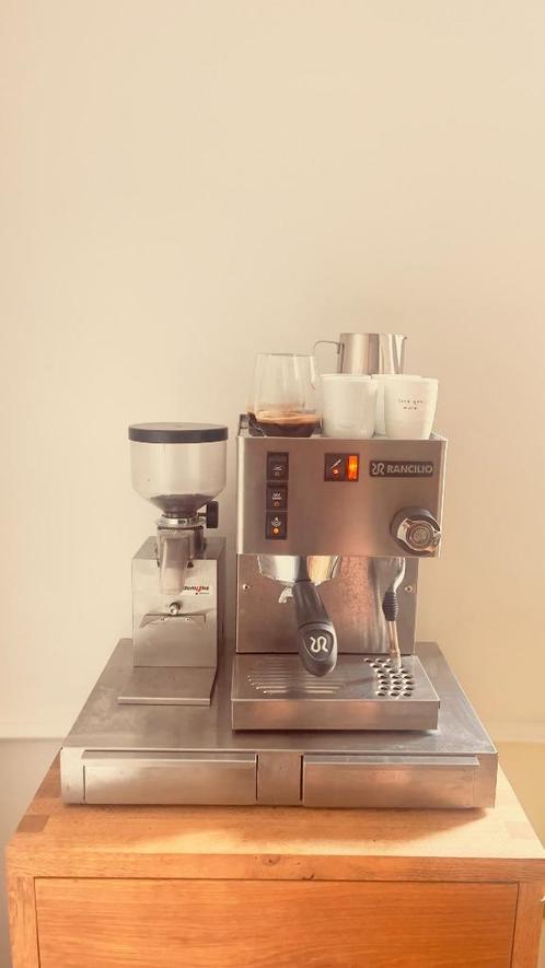 Rancilio Silvia V3 + demoka + RVS lade, Elektronische apparatuur, Koffiezetapparaten, Ophalen