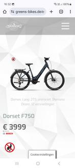 Elektrische fiets Greens Dorset F750, frame 53, Fietsen en Brommers, Elektrische fietsen, 51 tot 55 cm, Ophalen, Nieuw, Minder dan 30 km per accu