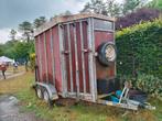 Paardentrailer 2 paarden, Dieren en Toebehoren, Ophalen, Gebruikt, Hout, 2-paards trailer