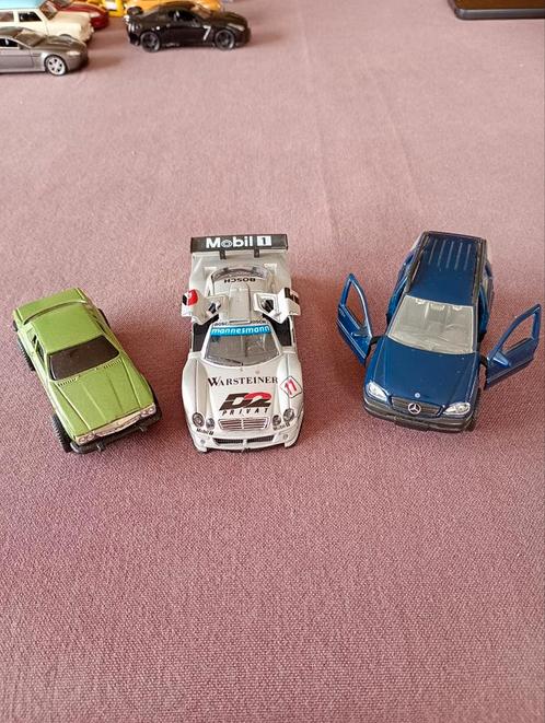 3 x Mercedes, Hobby en Vrije tijd, Modelauto's | Overige schalen, Zo goed als nieuw, Ophalen of Verzenden