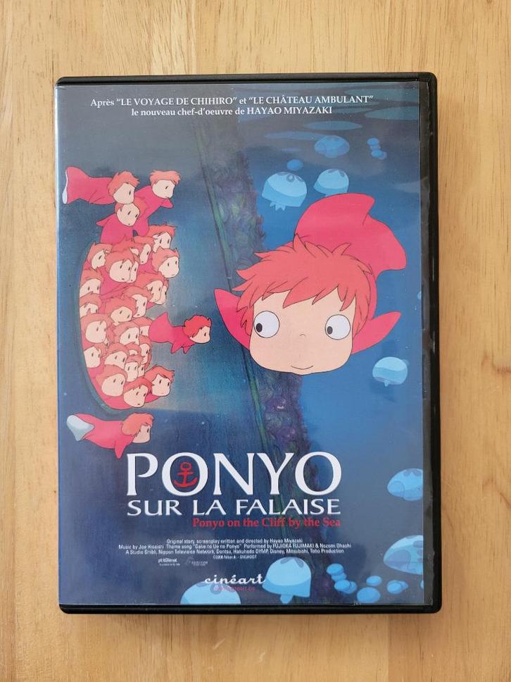 DVD Ponyo sur la Falaise (Studio Ghibli), Cd's en Dvd's, Dvd's | Tekenfilms en Animatie, Anime (Japans), Tekenfilm, Alle leeftijden