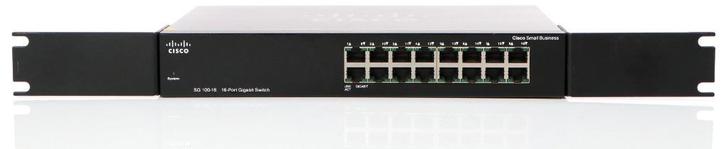 Cisco sg 100-16 switch, Computers en Software, Netwerk switches, Zo goed als nieuw, Ophalen of Verzenden
