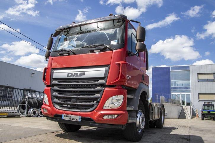 DAF CF 510+INTARDER+HYDRAULIQUE (bj 2016), Auto's, Vrachtwagens, Bedrijf, Te koop, Airconditioning, Elektrische ramen, DAF, Overige brandstoffen