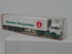 Mercedes vrachtwagen met koeltrailer Südmilch - Wiking 1/87, Hobby en Vrije tijd, Verzenden, Zo goed als nieuw, Bus of Vrachtwagen