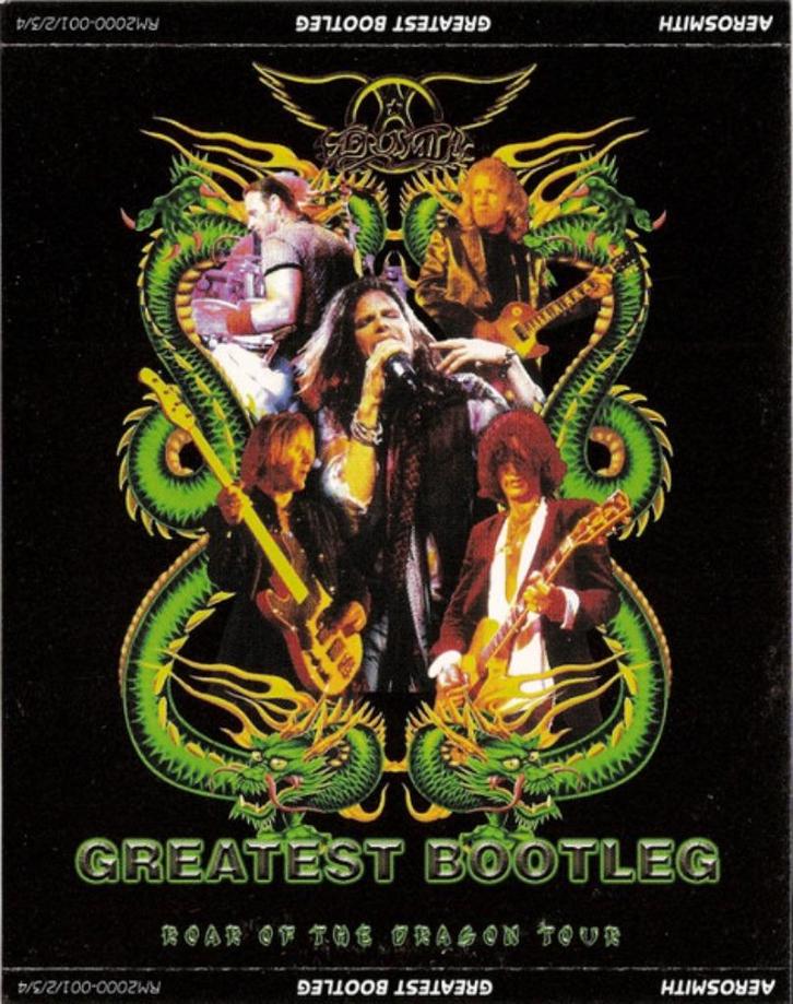 4 CD's  AEROSMITH - Greatest Bootleg - Live Tokyo 2000, CD & DVD, CD | Hardrock & Metal, Comme neuf, Envoi