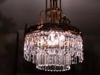 statige antieke kroonluchter uit herenhuis, Ophalen, Gebruikt, Overige materialen