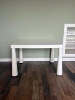 Ikea mammut kindertafel wit 77x55 cm, Kinderen en Baby's, Ophalen, Zo goed als nieuw
