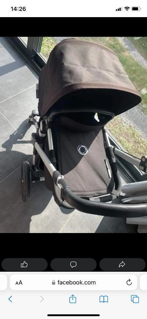 Pousette/ Buggy / Koets Bugaboo Cameleon 3, Kinderen en Baby's, Buggy's, Gebruikt, Overige merken, Regenhoes, Verstelbare rugleuning