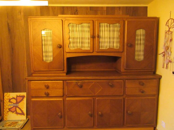 Buffet années 50, Maison & Meubles, Armoires | Buffets, Utilisé, 150 à 200 cm, 150 à 200 cm, 50 à 75 cm, Chêne, Autres essences de bois