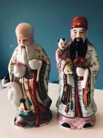 2 chinese beeldjes porselein, Ophalen of Verzenden, Gebruikt