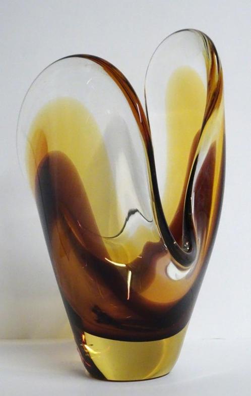 Murano vaas, kristal, Antiek en Kunst, Antiek | Glaswerk en Kristal, Ophalen of Verzenden