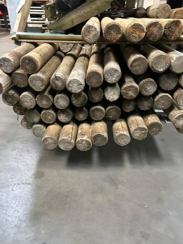 Houten palen, Ophalen, Palen