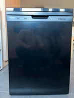 Garantie - Zwarte Vaatwasmachine - lave vaisselle noir, Elektronische apparatuur, Vaatwasmachines, Ophalen, Zo goed als nieuw
