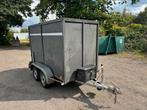 Gesloten aanhangwagen - Remorque fourgon 750 kg, Ophalen, Zo goed als nieuw