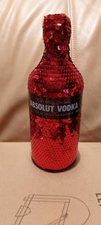 Cache bouteille Absolut Vodka neuf pailleté rouge, Collections, Marques & Objets publicitaires, Enlèvement ou Envoi, Neuf