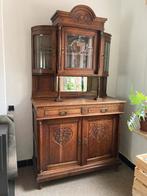 Mooi antiek vitrinekast / buffetkast, Huis en Inrichting, Kasten | Buffetkasten, Ophalen of Verzenden, Zo goed als nieuw