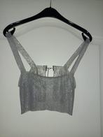 Chain Link croptop, Wit, Chain Link, Ophalen of Verzenden, Maat 36 (S)