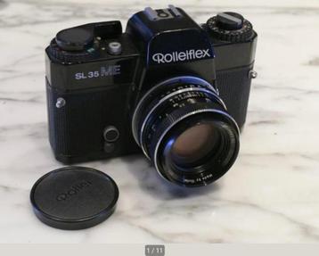 Rolleiflex SL35 ME avec Planar 50/1.8 N 1049963SL, Enlèvement ou Envoi, 1980 à nos jours, Appareils photo