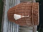 Grote rieten mand, Huis en Inrichting, Ophalen, Gebruikt, Overige vormen, Mand