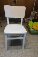 chaise peinte en blanc, Ophalen, Gebruikt, Wit, Eén