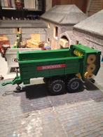 Bergmann Siku mestverspreider, Hobby en Vrije tijd, Modelauto's | 1:32, Ophalen of Verzenden, Zo goed als nieuw, Tractor of Landbouw