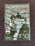 Faeroer / Foroyar 2000 - oprichters Volkshogeschool, Postzegels en Munten, Postzegels | Europa | Scandinavië, Ophalen of Verzenden