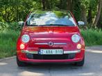Fiat 500 - 1.3i - 122d km - Panodak - Airco - onderhoudsboek, Auto's, Voorwielaandrijving, Stof, Beige, Bedrijf