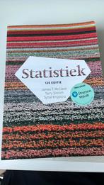 Statistiek - 12e editie, Ophalen of Verzenden, Nieuw, Hoger Onderwijs, Sytse Knypstra; James T. McClave; Terry Sincich