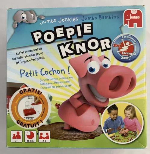 Poepie Knor Jumbo Jonkies bordspel gezelschapsspel compleet, Hobby en Vrije tijd, Gezelschapsspellen | Bordspellen, Zo goed als nieuw
