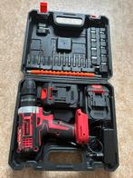 Boormachine incl 2 batterijen, Doe-het-zelf en Bouw, Ophalen of Verzenden, Zo goed als nieuw, Boormachine