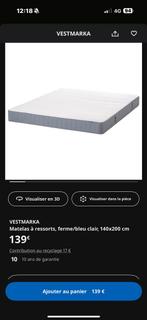 lit + matelas ( option), Ophalen, Zo goed als nieuw, Matras