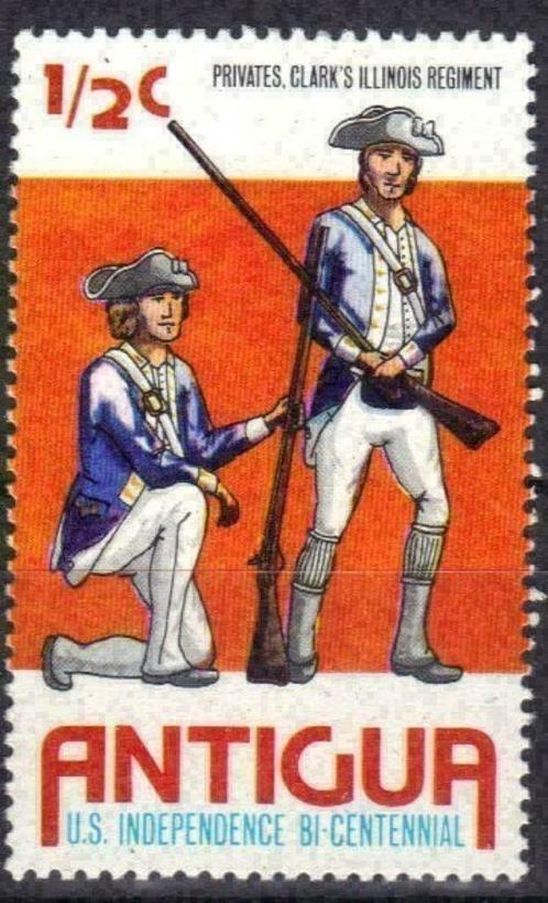 Antigua 1976 - Yvert 415 - Onafhankelijk Amerika (PF), Postzegels en Munten, Postzegels | Amerika, Postfris, Verzenden