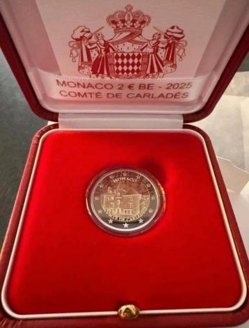 2 EUROS MONACO 2025 PREVENTE  beschikbaar voor biedingen