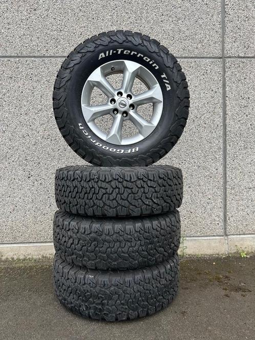 BFGoodrich All-Terrain 265/70/R17 + Velgen Nissan Navar, Auto-onderdelen, Banden en Velgen, Banden en Velgen, All Season, 17 inch