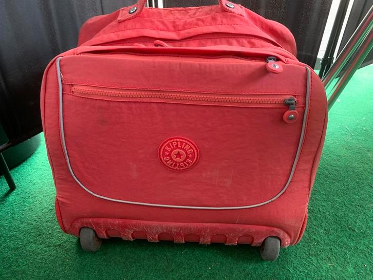 Cartable kipling rose, Bijoux, Sacs & Beauté, Valises, Comme neuf, Roulettes, Enlèvement