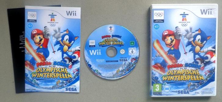 Mario & Sonic Olympische Winter Spelen voor de Nintendo Wii, Games en Spelcomputers, Games | Nintendo Wii, Zo goed als nieuw, Ophalen of Verzenden