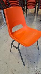 168 stapel horeca zaal feest stoelen stapel+kopel vintage, Ophalen of Verzenden, Grijs, Metaal