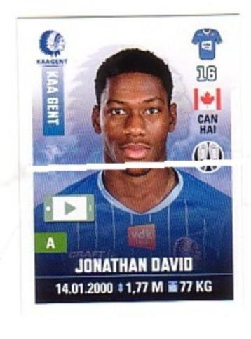 Panini Pro League 2019 - Jonathan David a 20 ans