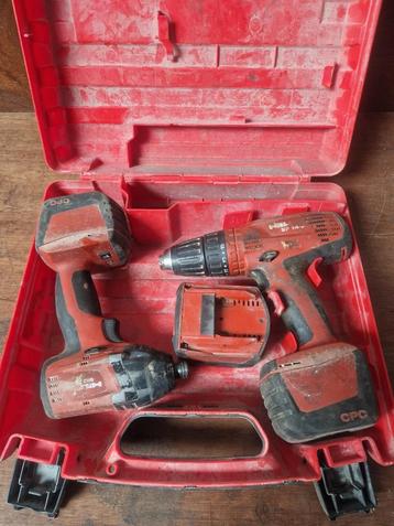 Verschillende Hilti machine + ramset sleuven slijp machind beschikbaar voor biedingen