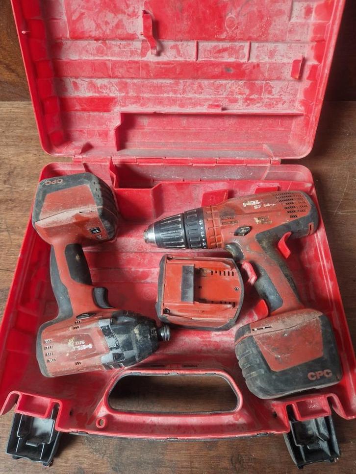 Diverses machines Hilti + rectifieuse à fentes Ramset, Bricolage & Construction, Outillage | Outillage à main, Utilisé, Enlèvement