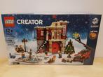 (GESEALD) Lego 10263 Winter Village Fire Station, Kinderen en Baby's, Speelgoed | Duplo en Lego, Ophalen of Verzenden, Nieuw, Complete set