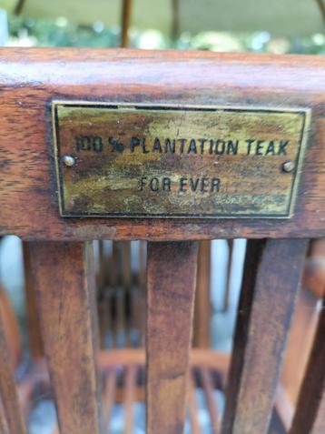 Table et chaises jardin, Enlèvement