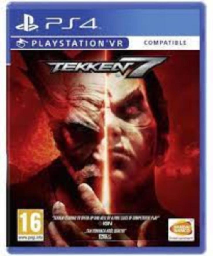 Tekken 7 (PS4)., Games en Spelcomputers, Games | Sony PlayStation 4, Zo goed als nieuw, Vechten, 2 spelers, Vanaf 18 jaar, Online