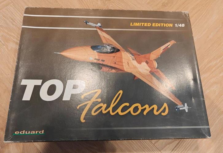 Edward Limited 1:48 F-16 Top Falcon's, Hobby & Loisirs créatifs, Modélisme | Avions & Hélicoptères, Neuf, Avion, Plus grand que 1:72